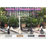 Xe trượt chân scooter cao cấp BBT Global có tay phanh màu trắng KM985 — ảnh 4