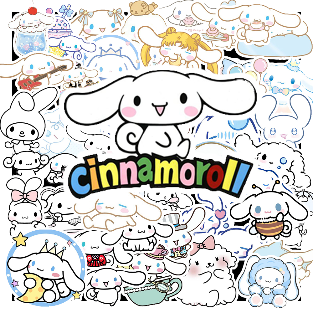 Set 100/50 Sticker - Dán Trang Trí Hình Cinamoroll Hoạt Hình - Dán ...