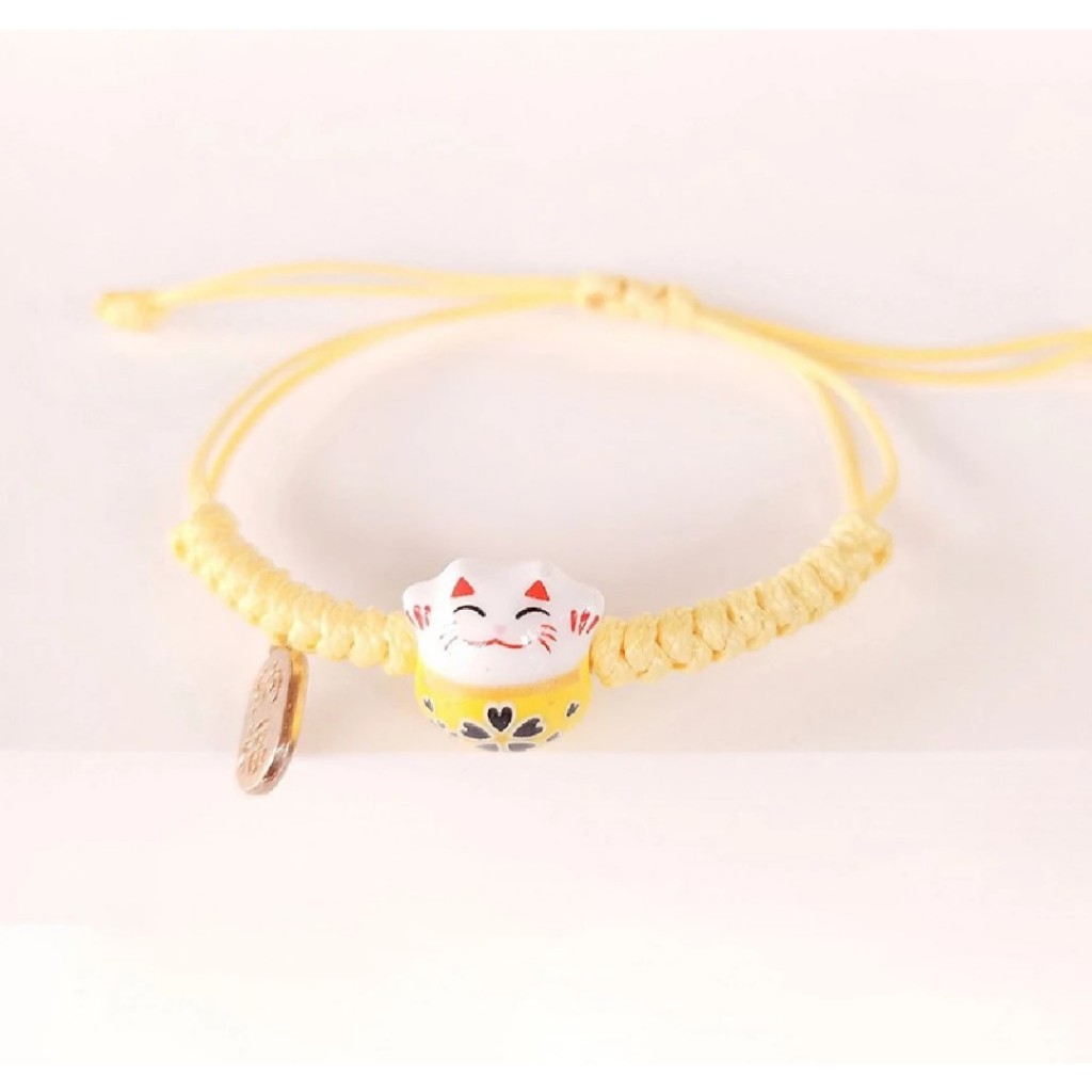 VÒNG TAY MÈO MAY MẮN NHIỀU MÀU SẮC MYAHOUSE