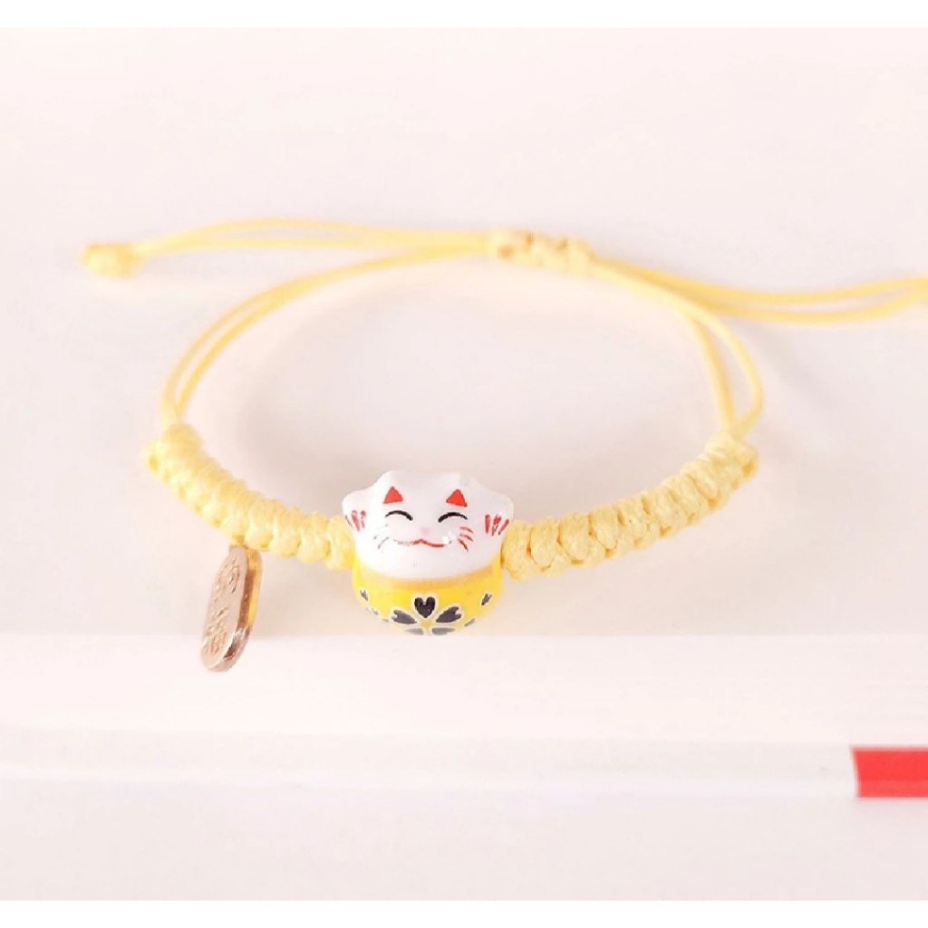 VÒNG TAY MÈO MAY MẮN NHIỀU MÀU SẮC MYAHOUSE