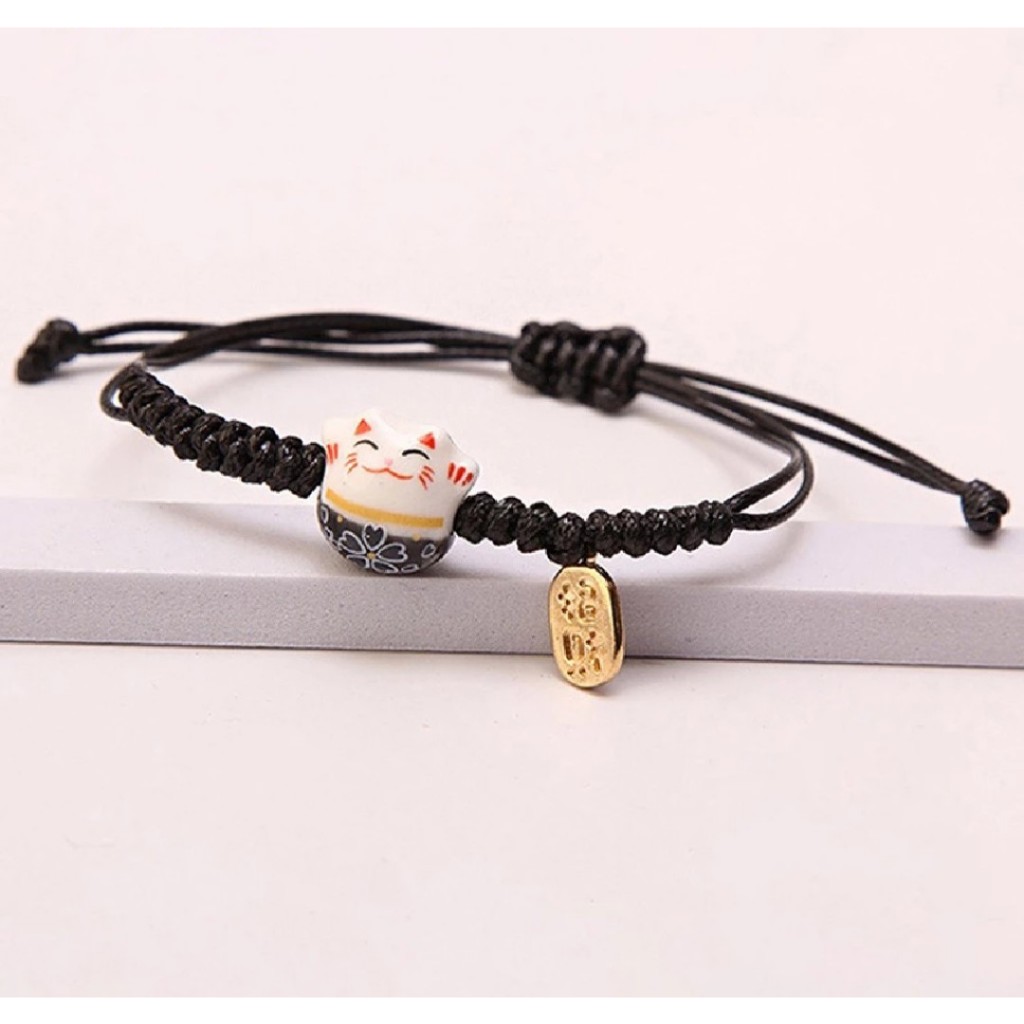 VÒNG TAY MÈO MAY MẮN NHIỀU MÀU SẮC MYAHOUSE