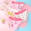 Quần lót trẻ em, quần chíp đùi chíp tam giác cho bé gái chất cotton, đáy lót thông hơi mềm mát 10-36kg
