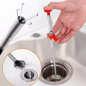 Cây que nhấn gắp rác thông tắc đường ống đa năng tiện ích dài 60cm