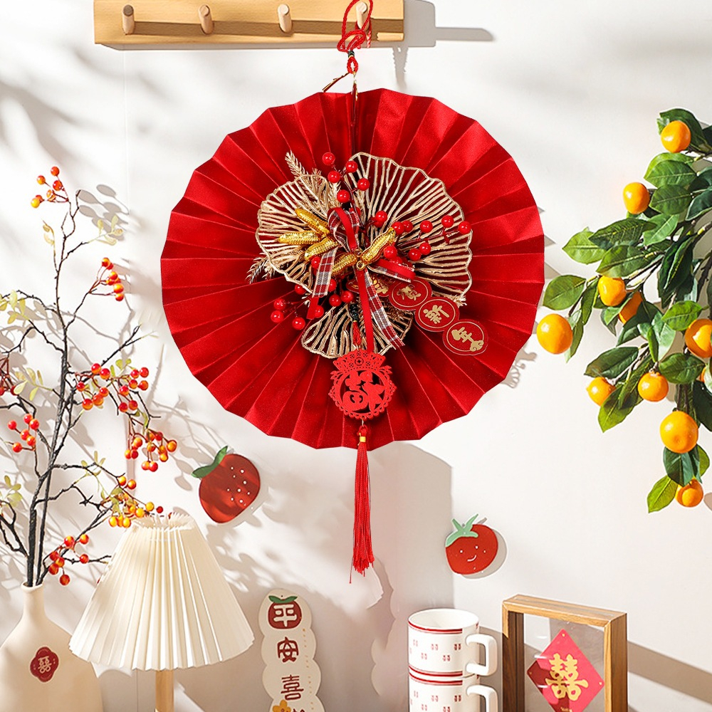 Giấy gấp quạt có sẵn nếp gấp trang trí sự kiện, lễ tết, đám cưới - Kem Shop K52