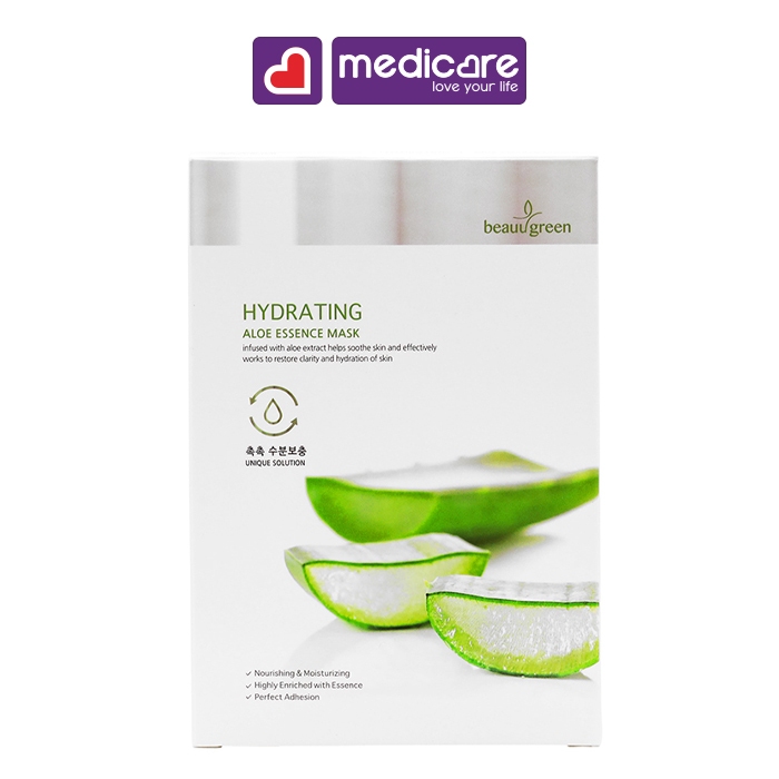Mặt nạ BeauuGreen dưỡng ẩm 23ml