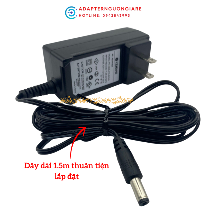 WICAREYO 12 V 1 A - Adattatore Di Alimentazione, Compatibile Per PSR,YPG,YPT,DGX,DD,EZ E P Pianoforte Digitale E Serie Di Tastiere Portatili - Foto 3