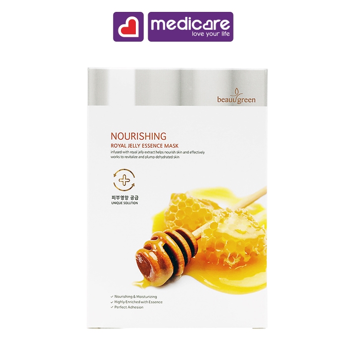 Mặt nạ BeauuGreen dưỡng ẩm 23ml