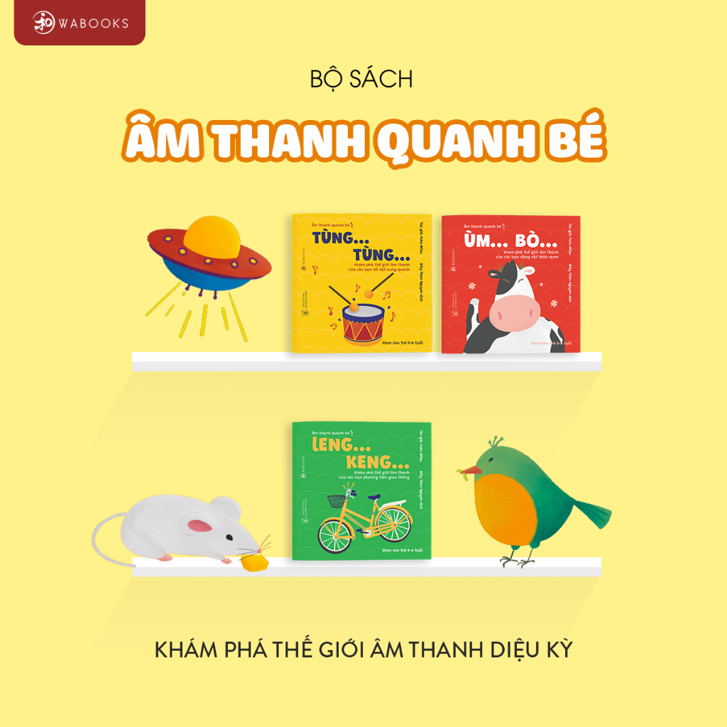 Ảnh Sách Ehon - Combo 7 cuốn Khám phá thế giới - Bộ Bạn là ai vậy và Âm thanh quanh bé 1