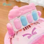 Thảm Nhạc Cho Bé Nằm Chơi Đàn Piano 9BABY Phát Triển Trí Tuệ Cho Trẻ - Mẫu Gấu Kaola Hồng