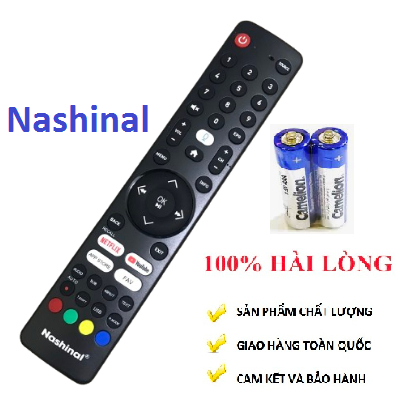 Remote điều khiển tivi nashinal có giọng nói netflix và youtube ...