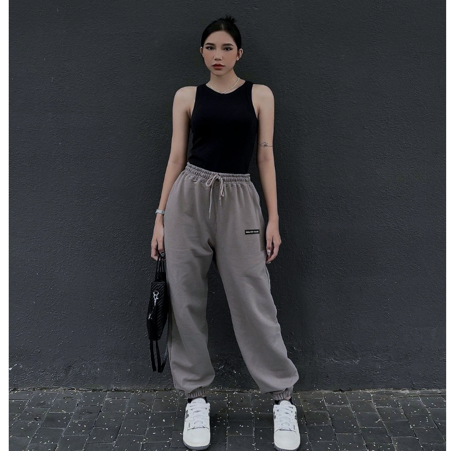 Quần Nỉ Bo Gấu Chất Liệu Nỉ Cotton Dày Dặn RT CLASSY SWEATPANTS