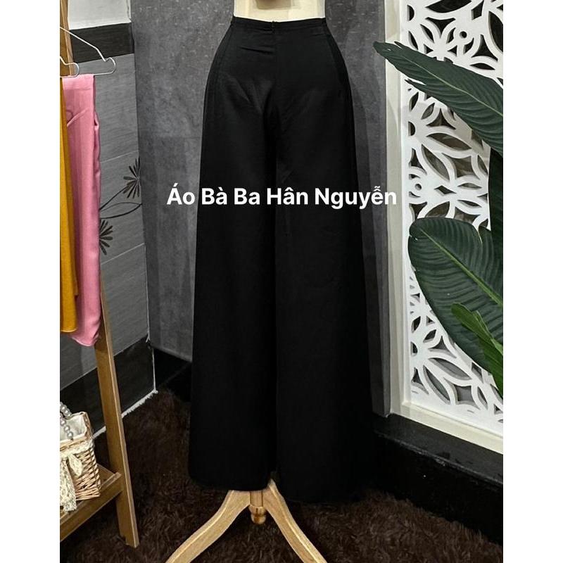 B.Q59 - (Quần Lẻ) Quần Dây Kéo Lụa Tây Thi - Hân Nguyễn Áo Bà Ba