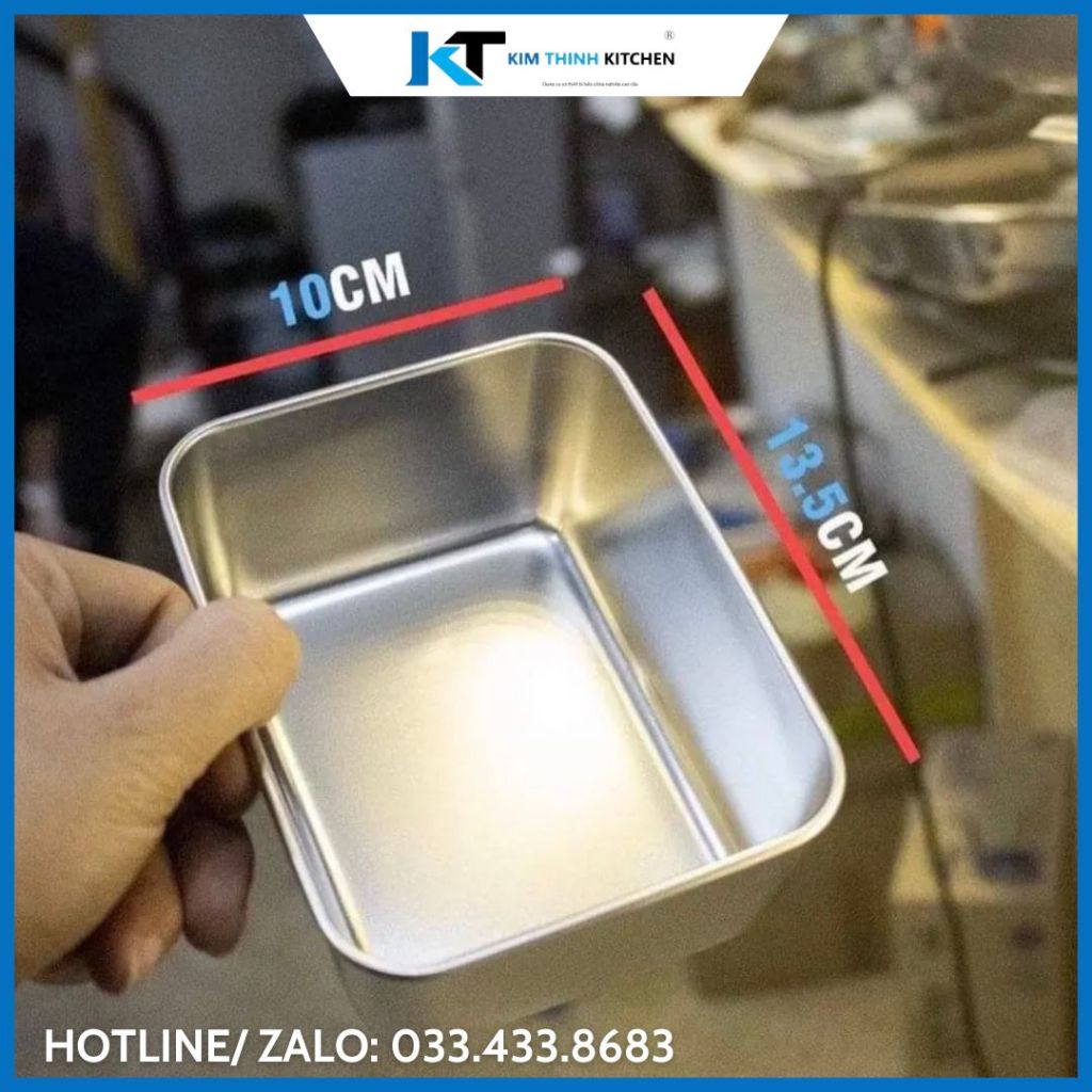 Khay Inox 6 Ngăn, Khay Inox Đựng Topping/Trà Sữa/ Thực Phẩm Inox 304 Có Nắp Inox/ Nắp Nhựa PC Nhập Khẩu Cao Cấp.