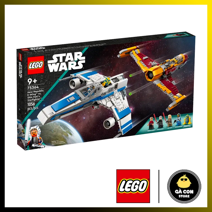 LEGO Star Wars 75364 New Republic E-Wing™ vs. Shin Hati’s Starfighter ...