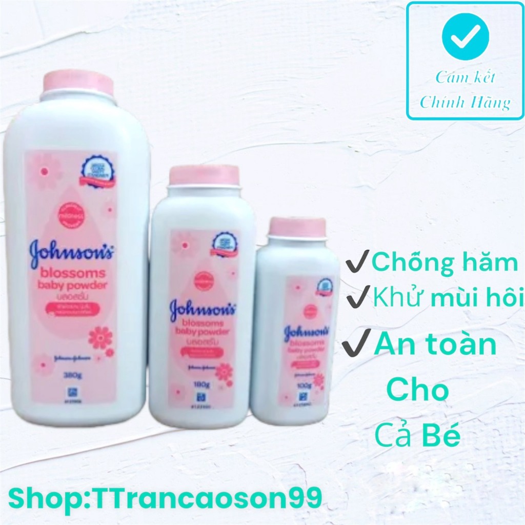 [Chính hãng] Phấn rôm Johnson Baby chống bết tóc Phấn em bé chống hăm ...