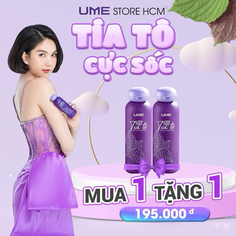 [ MUA 1 TẶNG 1 ] Ume Tía Tô – Dung Dịch Vệ Sinh Tía Tô Ume