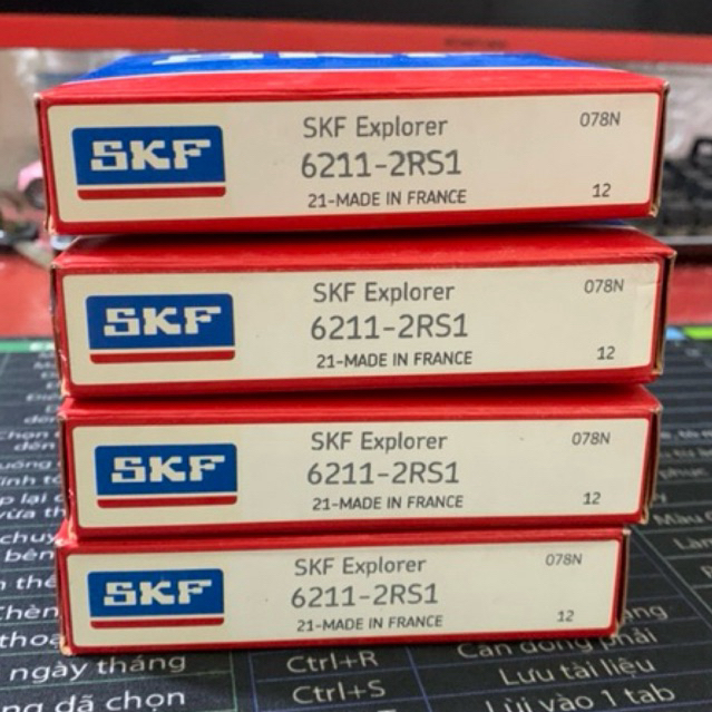 Vòng Bi 6211 SKF 2RS1