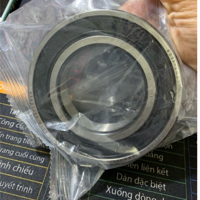 Vòng Bi 6211 SKF 2RS1
