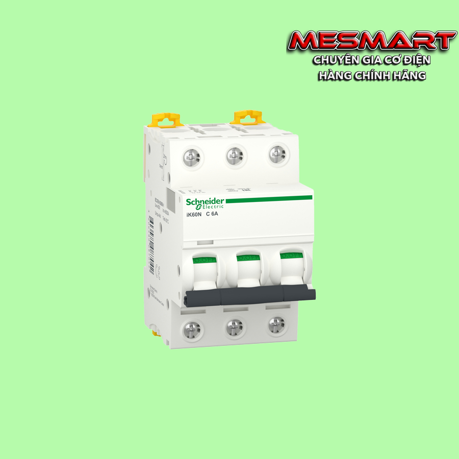 Cầu dao tự động Acti9 Schneider MCB 3P 6kA A9K24306, A9K24310, A9K24316 ...