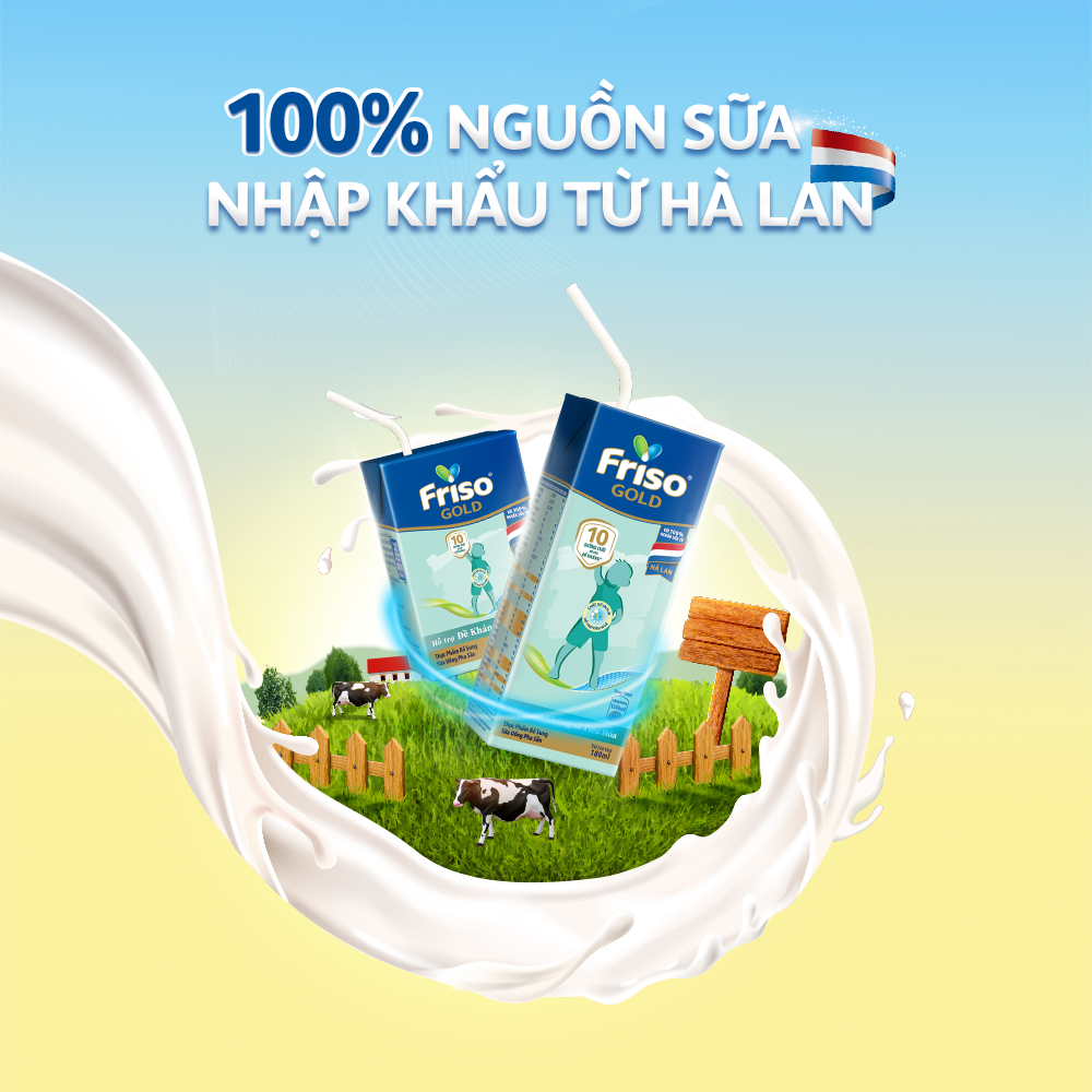 [MKB Gift] 2 lốc Friso RTD 110ml/hộp ( lốc 4 hộp )