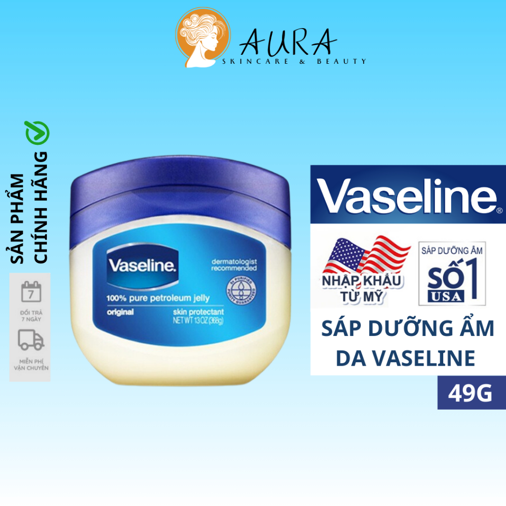 Sáp Dưỡng Ẩm Da Vaseline Original Skin Protectant 50g, 100g | Shopee ...