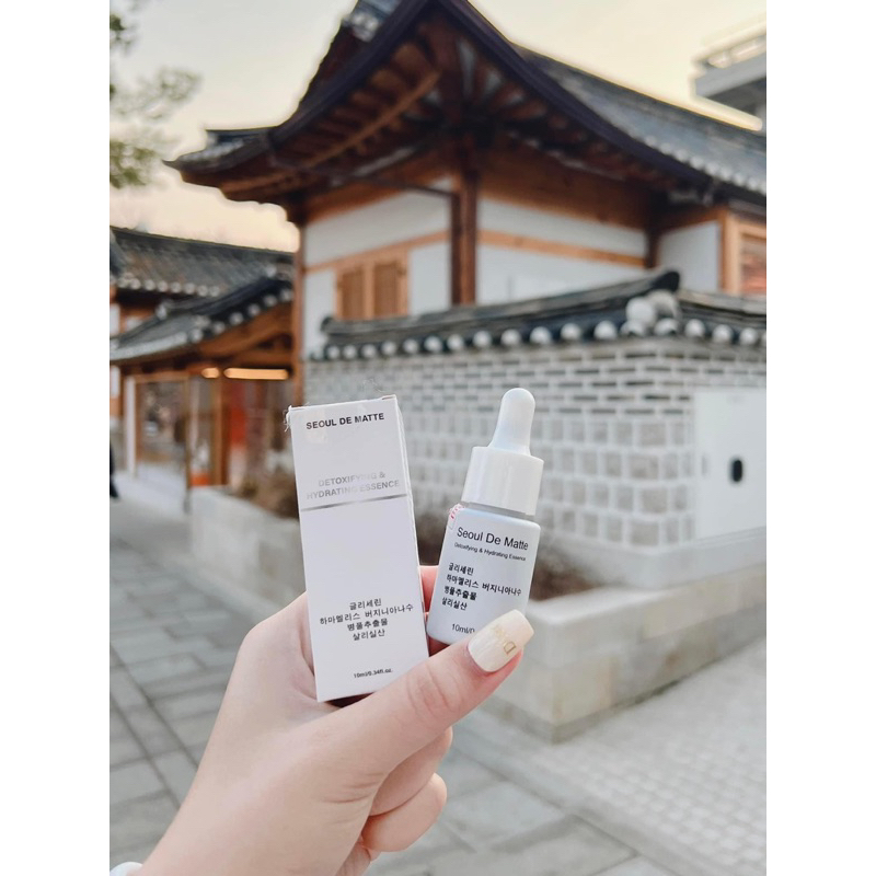 (Tặng nạ) Serum làm sạch và cấp nước ban đêm hạn 2028  rose de seoul Thải độc seoul de matte  IS450