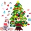 Cây Thông Noel Full Phụ Kiện 36 Chi Tiết Vải Nỉ Treo Tường Trang Trí Giáng Sinh BỐ KHỦNG LONG