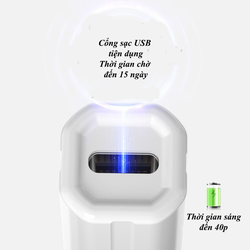 Máy hơ, đèn hơ UV mini 1 ngón siêu xịn làm nails