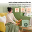 Máy sưởi gốm nhập khẩu không khô da Fujihome FH1200, quạt sưởi ấm mini tiết kiệm điện tự ngắt an toàn heaters
