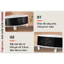 Máy sưởi gốm không khô da Fujhome nhập khẩu, quạt sưởi ấm nhà tắm mini treo tường điều khiển từ xa cài nhiệt độ