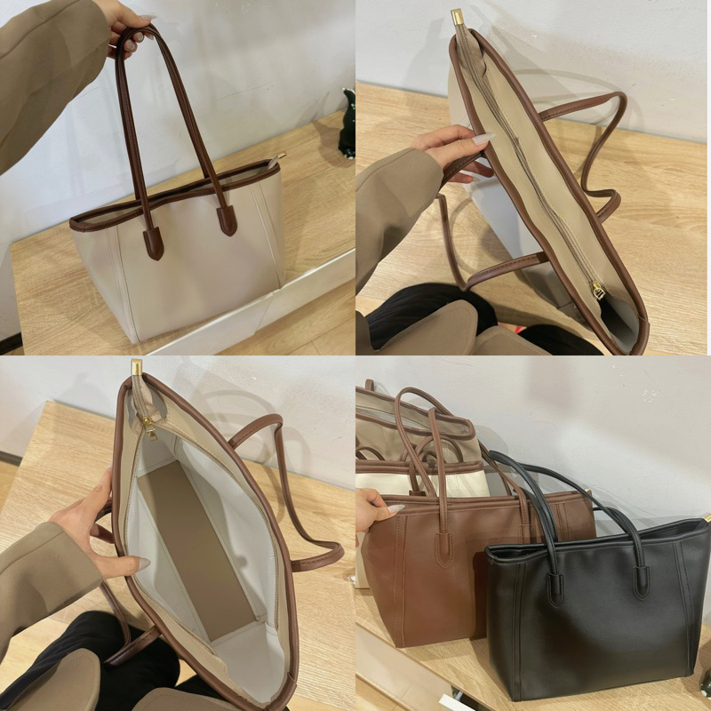 Product image [Vid + ảnh thật ] Túi tote da công sở thanh lịch hàng loại 1 chuẩn -tramcalm 2