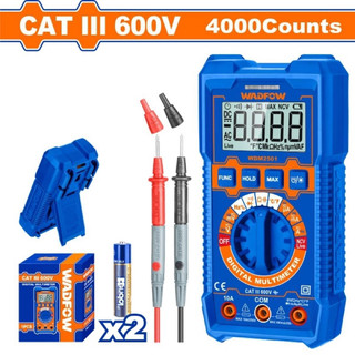 ĐỒ NGHỀ WADFOW Đồng hồ vạn năng 600V-4000 số đếm WDM2501