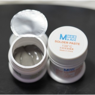 thiếc bột hàn không chì MaAnt 138/158/183/ 199/ 217 Độ 50g