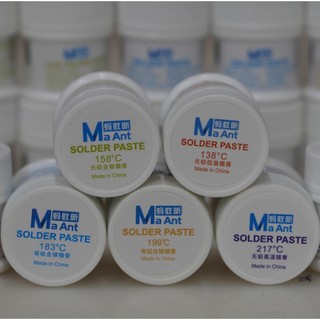 thiếc bột hàn không chì MaAnt 138/158/183/ 199/ 217 Độ 50g