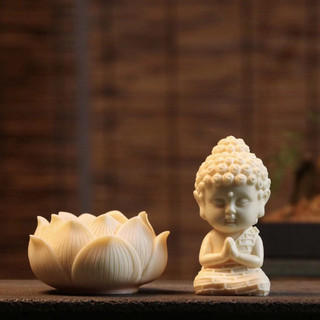 Sáp Thơm Phật Như Lai Ngồi Thiền Ban Phước - Hương Trầm Hương
