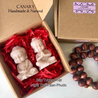 Sáp Thơm Phật Như Lai Ngồi Thiền Ban Phước - Hương Trầm Hương