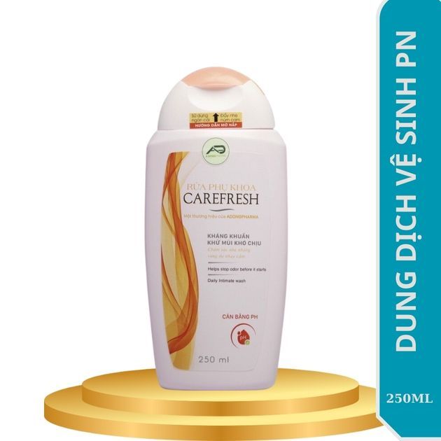 Dung dịch vệ sinh phụ nữ Carefresh kháng khuẩn, khử mùi chai 250ml ...