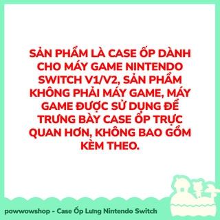 [Sẵn VN - Hỏa Tốc] V1/V2 Phụ Kiện Case Ốp Lưng TPU Cho Máy Game Nintendo Switch Phong Cách Anime Manga Hoạt Hình