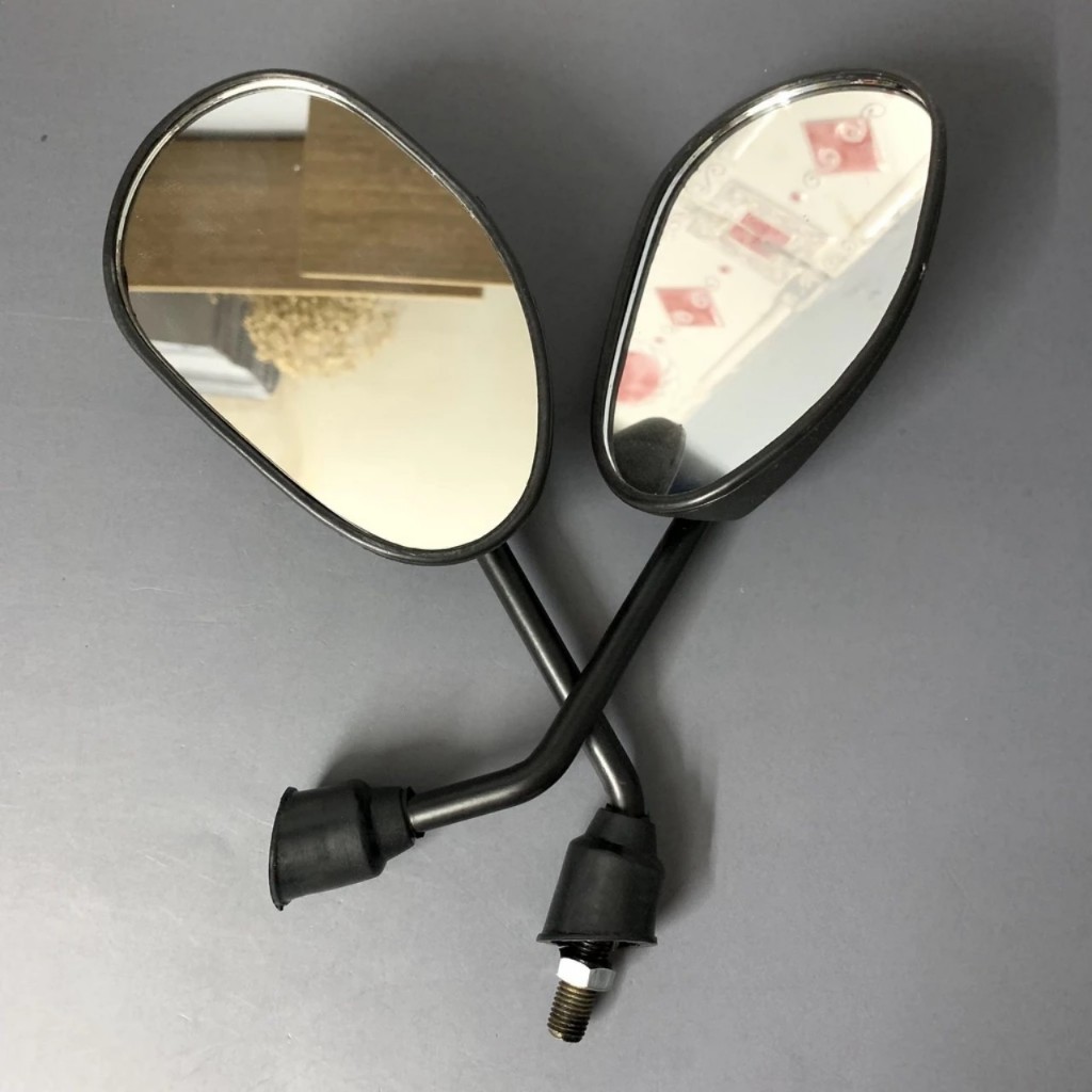 Kính/ Gương Chiếu Hậu Trái HONDA WAVE/BLADE - Chân 10 Ly Gắn Mọi Loại Xe