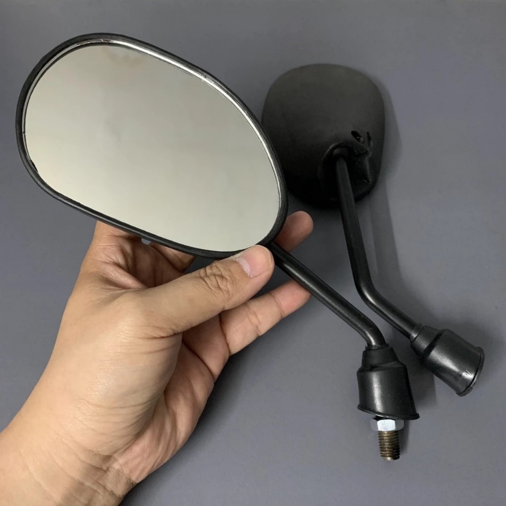 Kính/ Gương Chiếu Hậu Trái HONDA WAVE/BLADE - Chân 10 Ly Gắn Mọi Loại Xe
