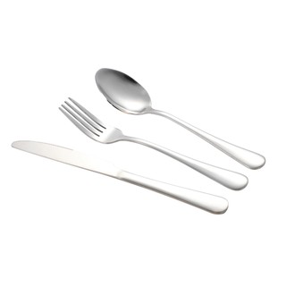 Siêu rẻ Bộ 3 Món Dao Thìa Dĩa (Nĩa) Inox Dùng Ăn Món Tây Bit Tết Mỳ Spaghetti.Cơm Tấm Sườn