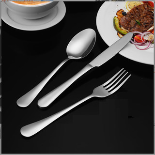 Siêu rẻ Bộ 3 Món Dao Thìa Dĩa (Nĩa) Inox Dùng Ăn Món Tây Bit Tết Mỳ Spaghetti.Cơm Tấm Sườn