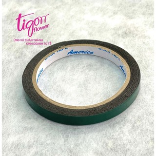 30 cuộn băng keo xốp 2 mặt xanh/đỏ 1cmX2m - chắc chắn, tiện lợi (ĐƯỢC ĐỒNG KIỂM)