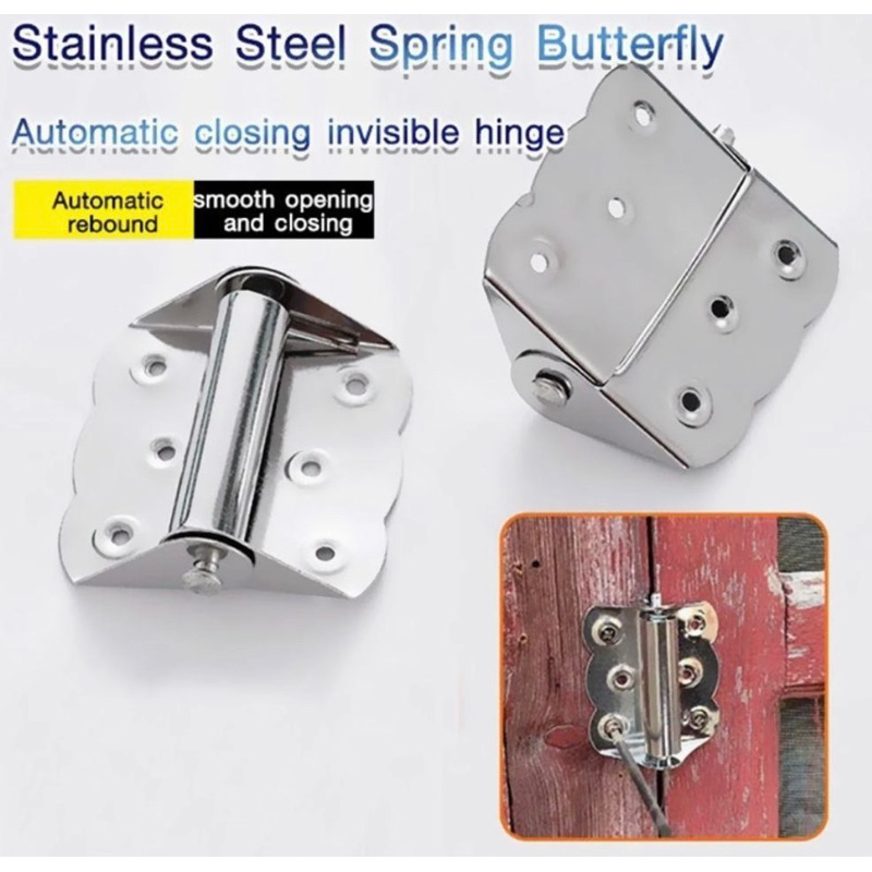 BẢN LỀ LÒ XO INOX - TỰ ĐÓNG CỬA SAU KHI MỞ - TIỆN LỢI - THÔNG MINH - TIẾT KIỆM CHI PHÍ - KHÔNG ƯNG HOÀN TIỀN...