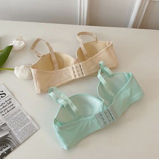 Áo ngực nâng ngực cotton mút mỏng nhẹ thoải mái, có gọng tạo khe quyến rũ King Shop  A-824
