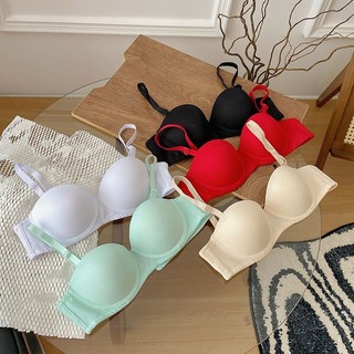Áo ngực nâng ngực cotton mút mỏng nhẹ thoải mái, có gọng tạo khe quyến rũ King Shop  A-824