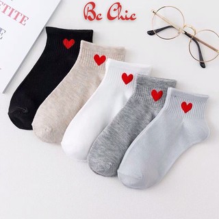 Set 5 tất nữ cổ ngắn / cổ cao hoạ tiết đáng yêu, tất vớ nữ ngắn cute dành cho nữ BC_CHIC LINGERIE