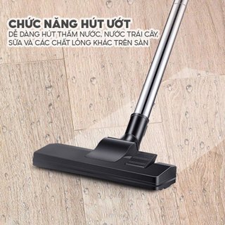 Máy hút bụi nhập khẩu FUJIHOME VC35 Dung tích lớn 35L, Công suất 1400W, Dùng cho gia đình, văn phòng