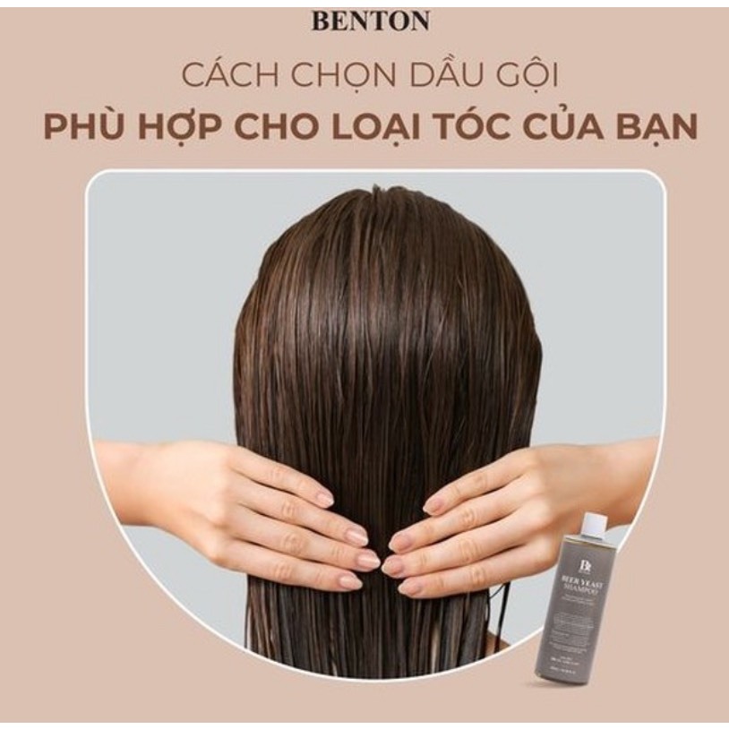 Dầu Gội Chăm Sóc Da Đầu Và Tóc: Review Dầu Gội BENTON Beer Yeast Shampoo