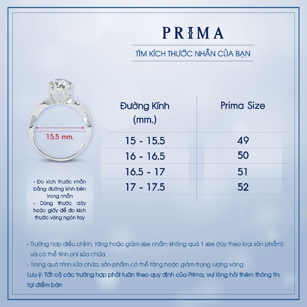Ảnh PRIMA Nhẫn  9K - Đính Đá Blue Sapphire- BST Serpent - 132R8457-03 2
